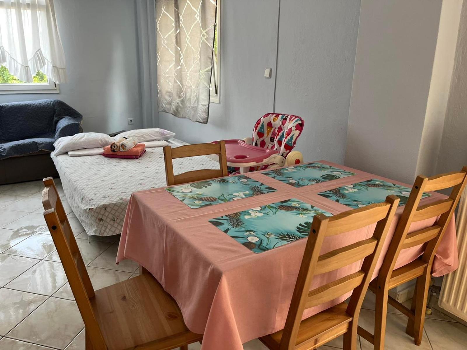 Family Garden Apartment Nea Michaniona Exterior photo